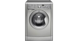 Indesit IWDD7143 7Kg 1400 Spin Washer Dryer in Silver